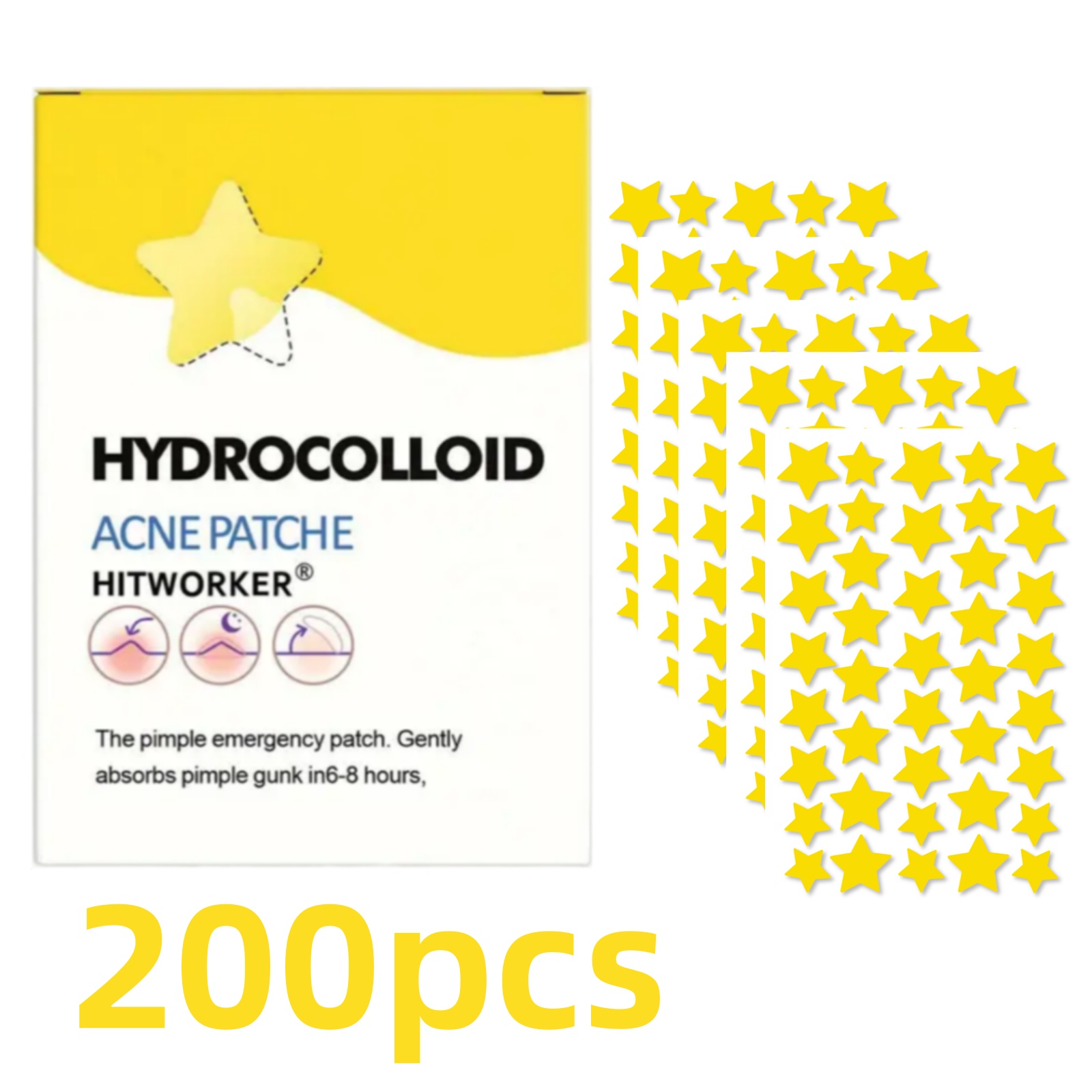 Skincare China - 200/400 cerotti per l'acne a forma