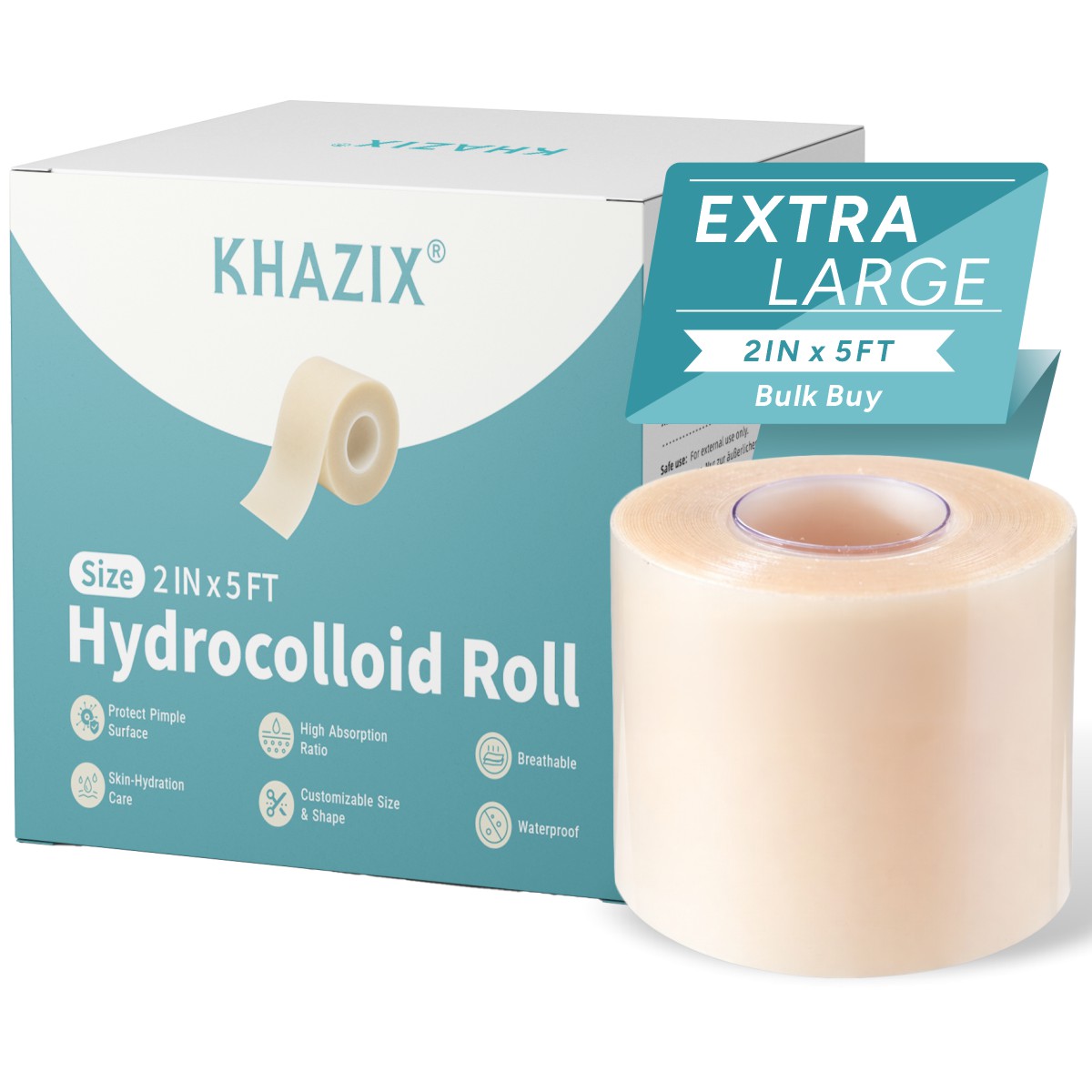 Skincare China - KHAZIX Rotolo di Medicazione Idrocolloidale 5