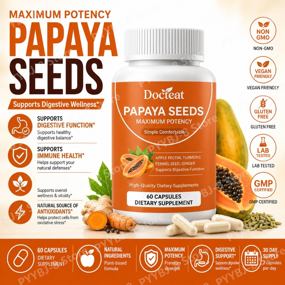 Licorice Root Extract - Capsule di Semi di Papaya con