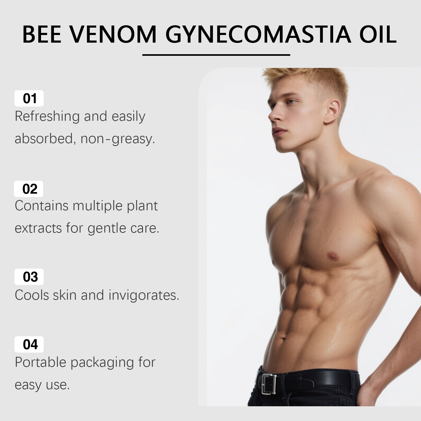 Veleno d'api Olio per ginecoma - Skincare China recensione e prezzo