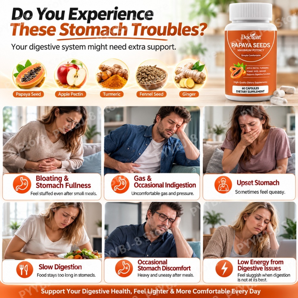 Capsule di Semi di Papaya con  - Licorice Root Extract recensione e prezzo