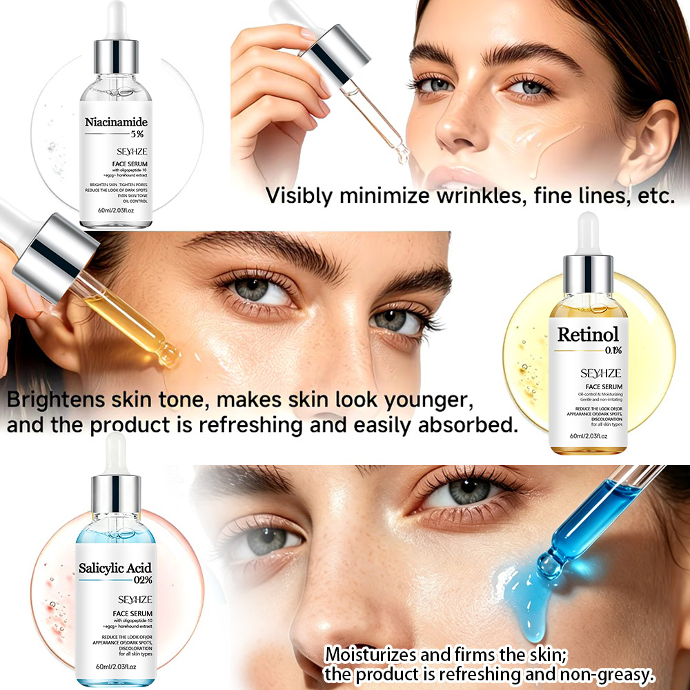 SEYHZE 1Bot Set di 3 Sieri con - Licorice Root Extract recensione e prezzo