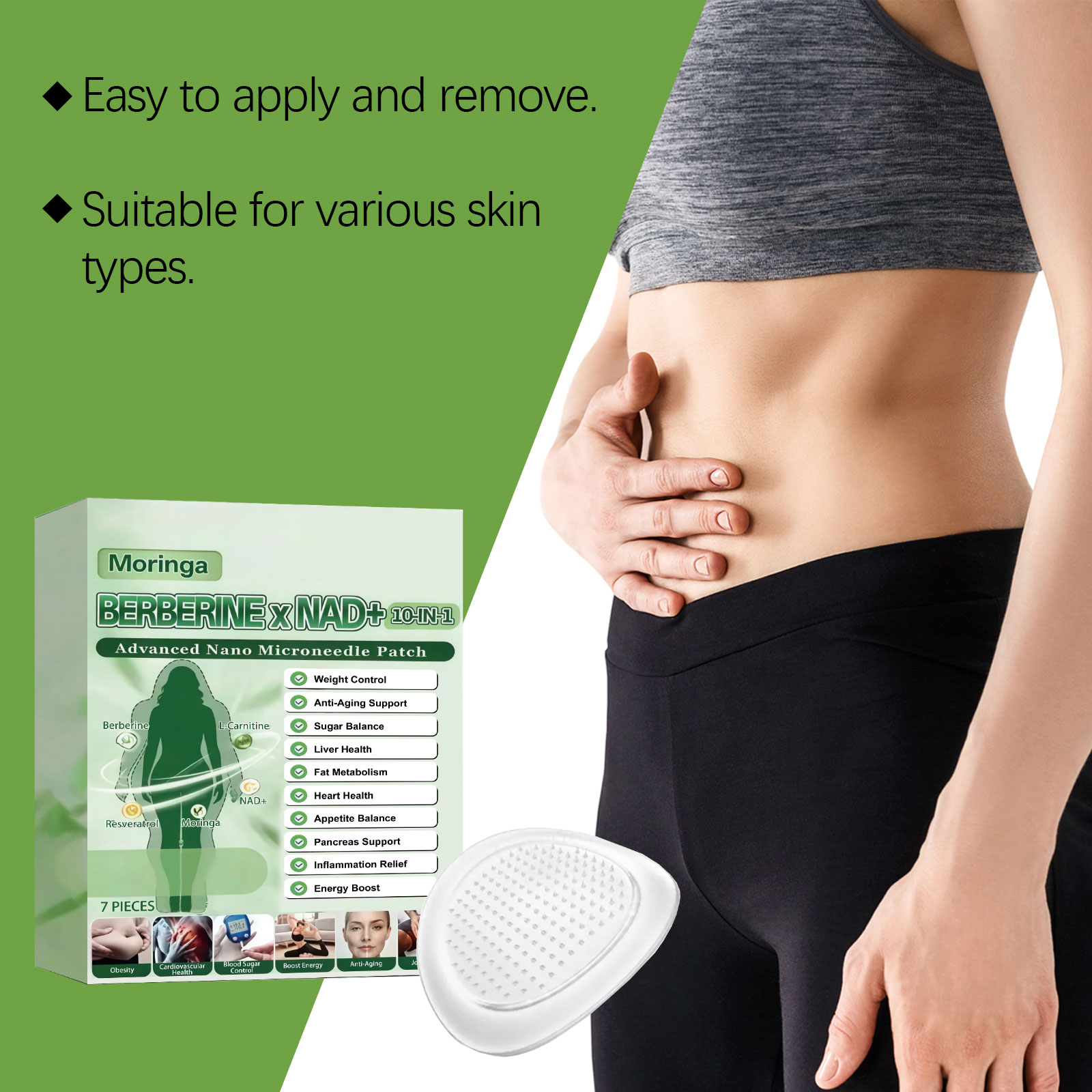 Patch Microneedle 10 in 1 Nott - Skincare China recensione e prezzo