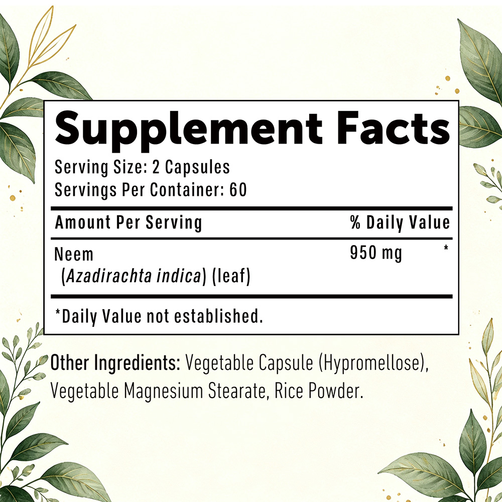 Integratore di Foglie di Neem  - Licorice Root Extract recensione e prezzo